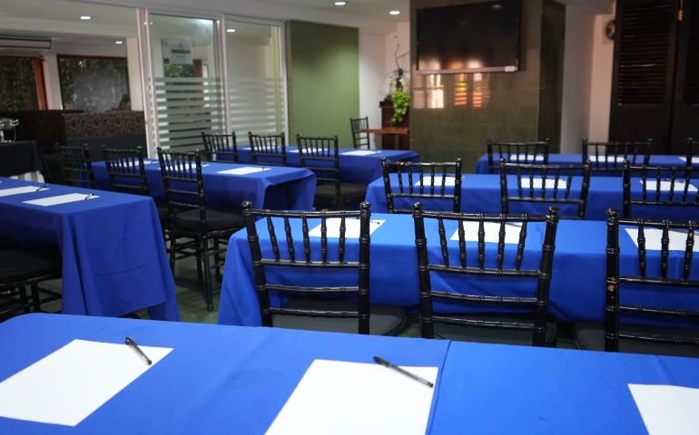 Sala de reuniones corporativas 